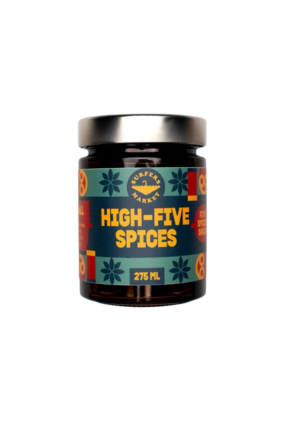 High-Five Spices, fem-kryddors-sås, 275 ml - Surfers i gruppen Matlagning / Kolonial hos KitchenLab (2314-36147)