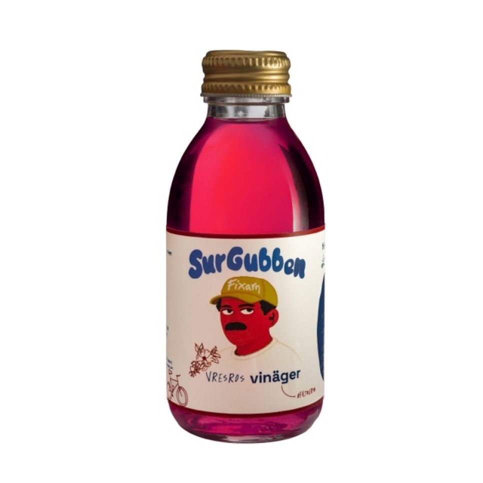 Vresrosvinäger, 145 ml - Surgubben i gruppen Matlagning / Kryddor & Smaksättare / Skafferiet hos KitchenLab (2316-36347)